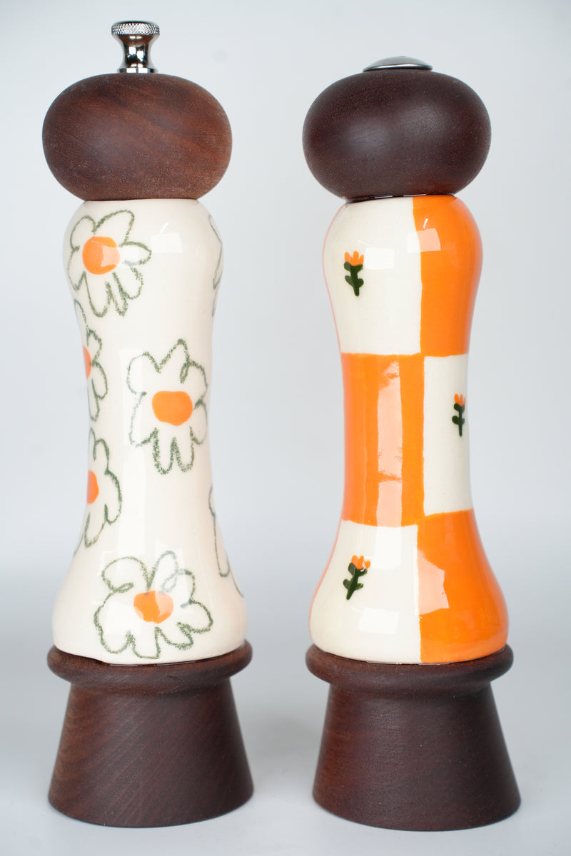 Green and Orange Mixed 8" Set