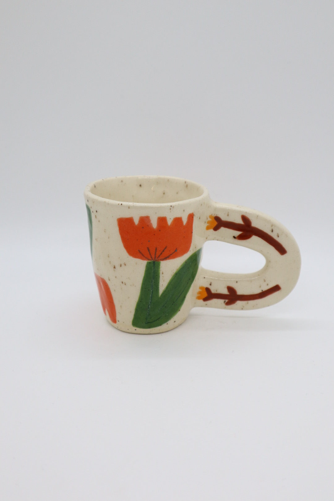 Red Tulips Mini Mug