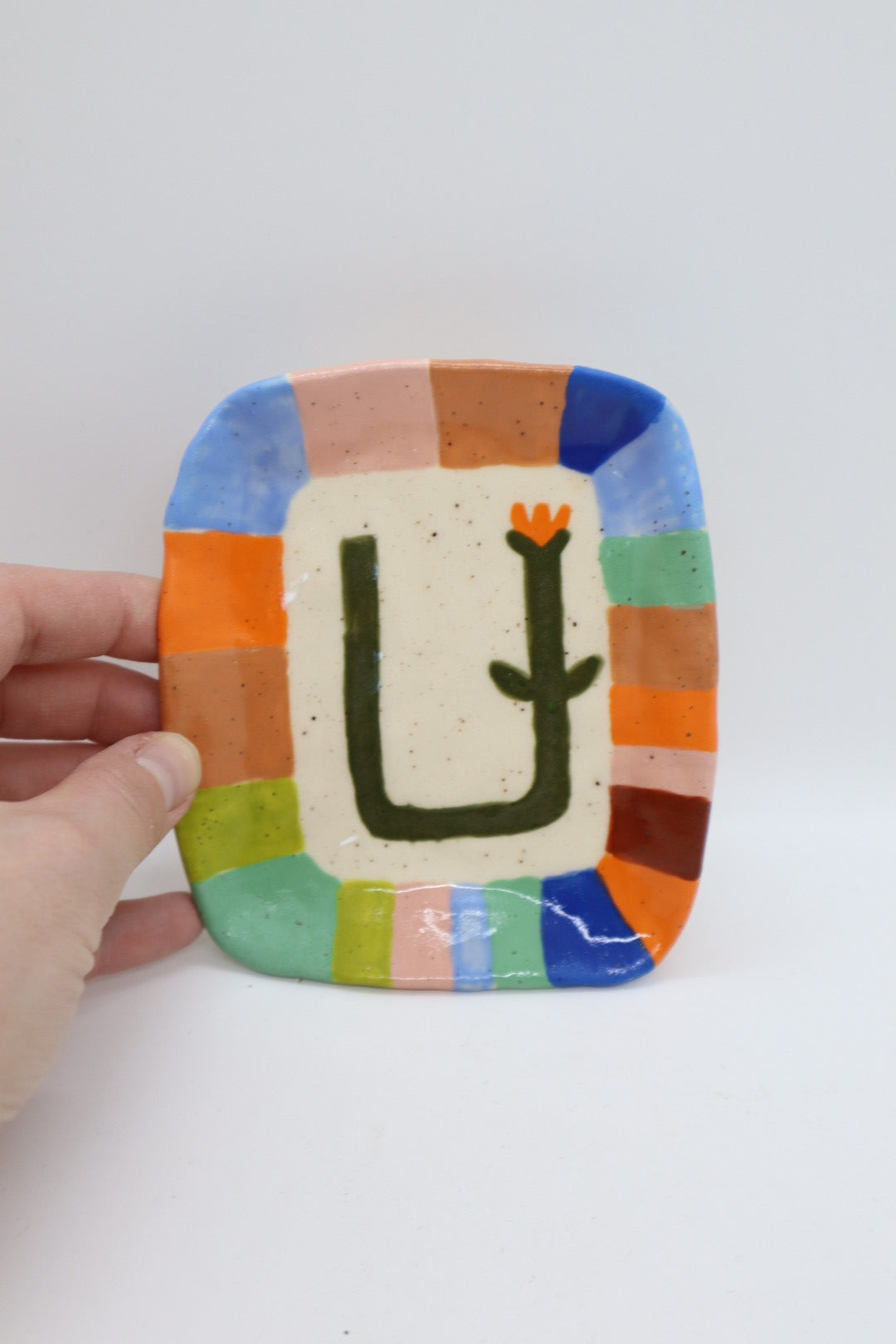 Colourful Border Mini Plate
