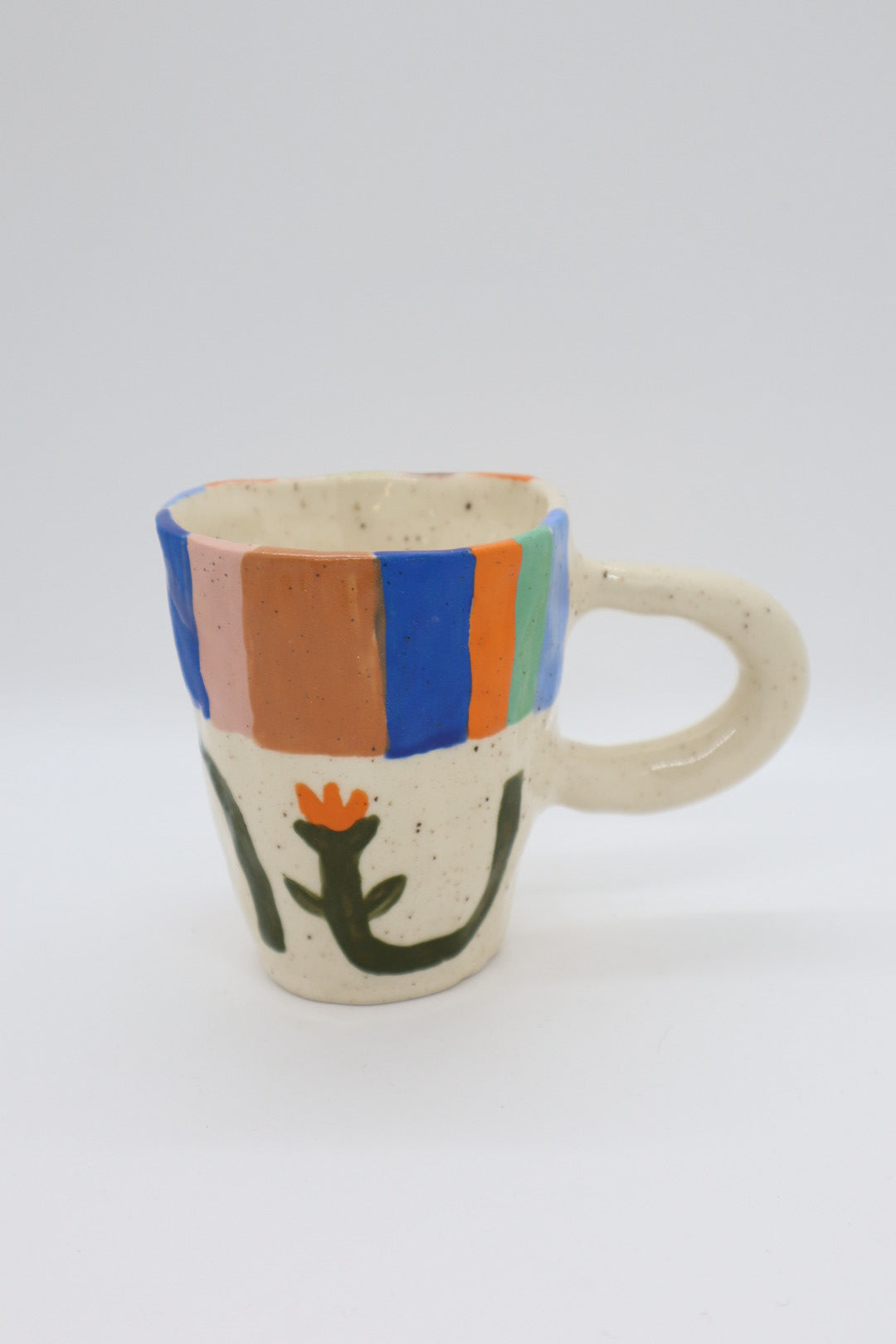 Colourful Border (Bigger) Mini Mug